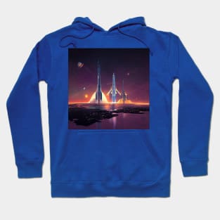 Interplanetary Spaceport Hoodie